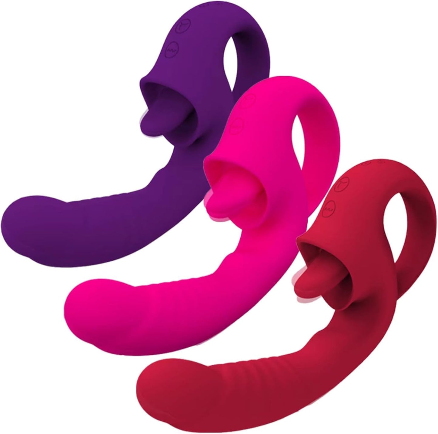 Vibrador 2 en 1 Punto G + Clítoris — Recargable 100% Impermeable