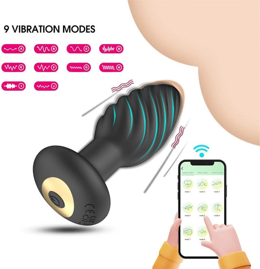 PLUG ANAL VIBRADOR CON CONTROL APP
