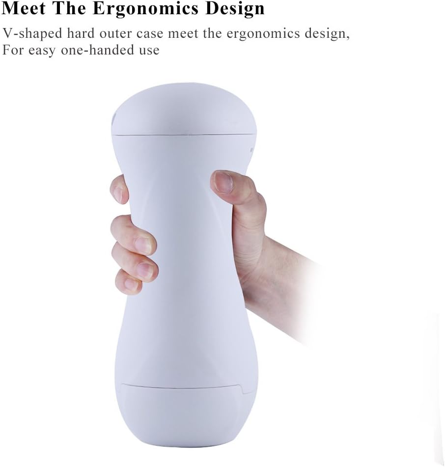 Shequi Masturbador Masculino con Vibración y Gemidos Integrados – Recargable USB