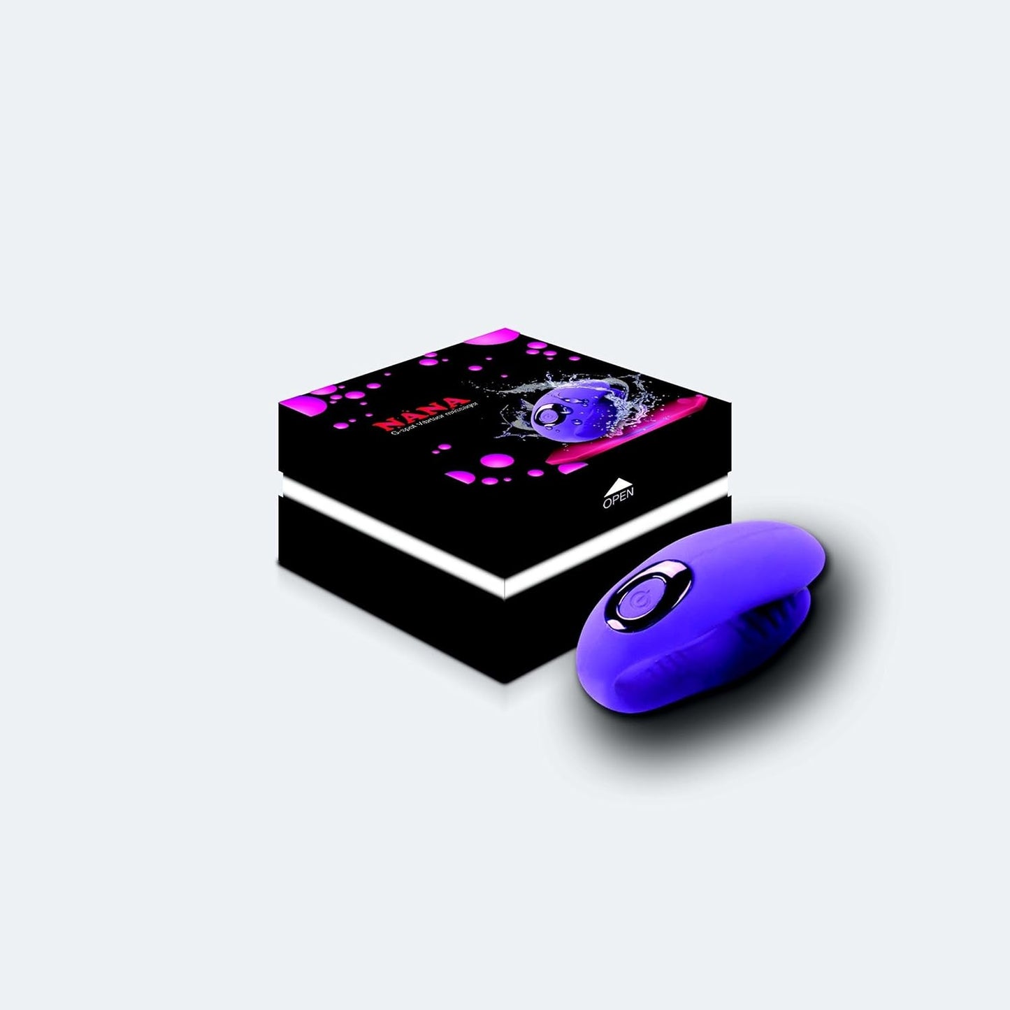 Vibrador Doble Tipo U con Control Remoto + 10 Modos