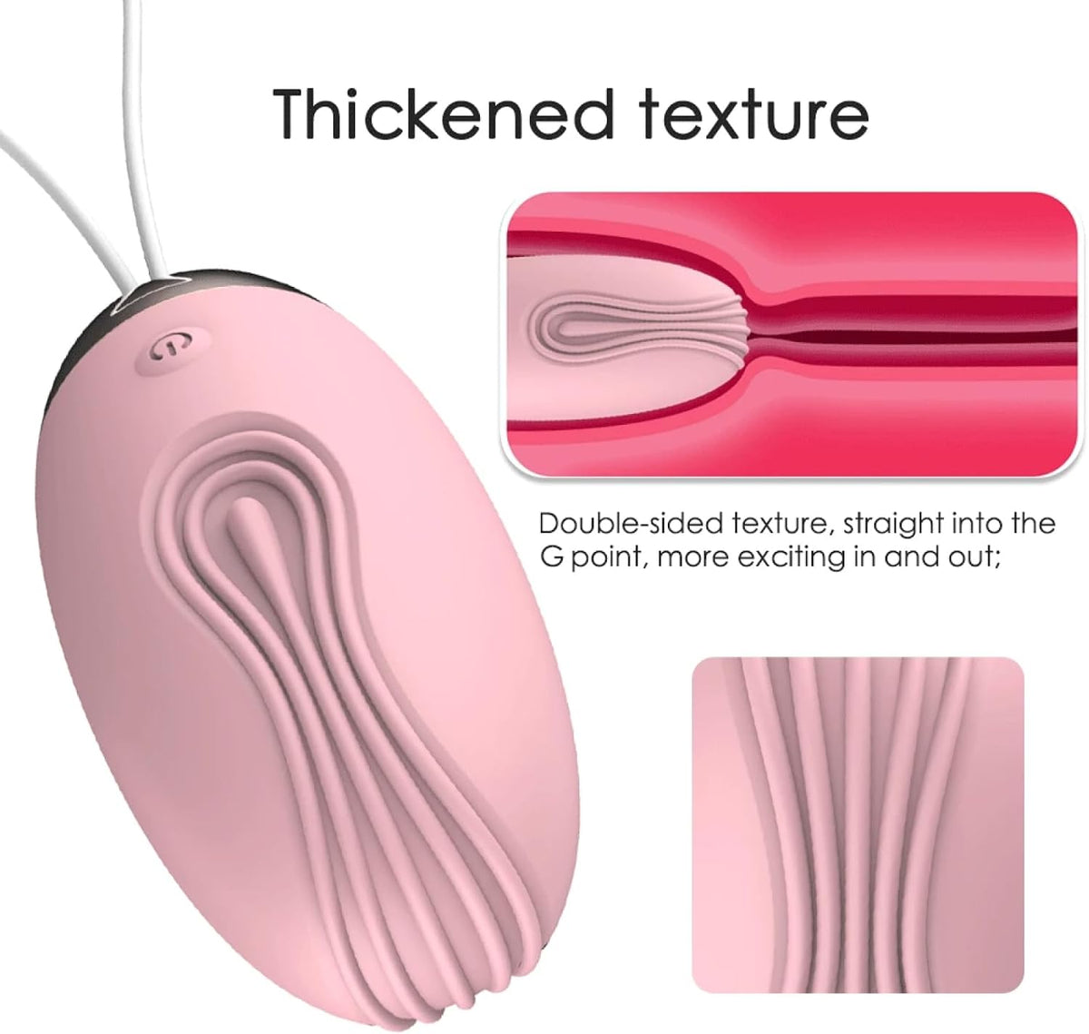 Vibrador LILO Little Whale con Control Remoto y 10 Modos De vibracion