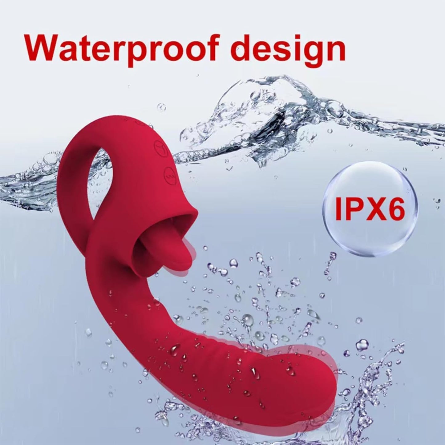 Vibrador 2 en 1 Punto G + Clítoris — Recargable 100% Impermeable