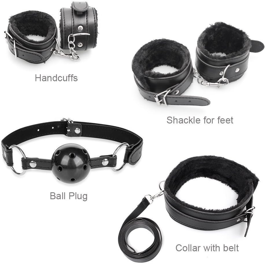 Kit BDSM ajustable con 10 piezas