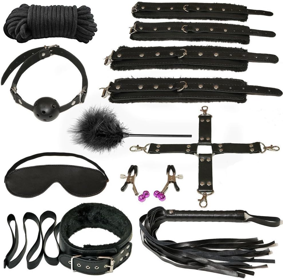 Kit BDSM ajustable con 10 piezas