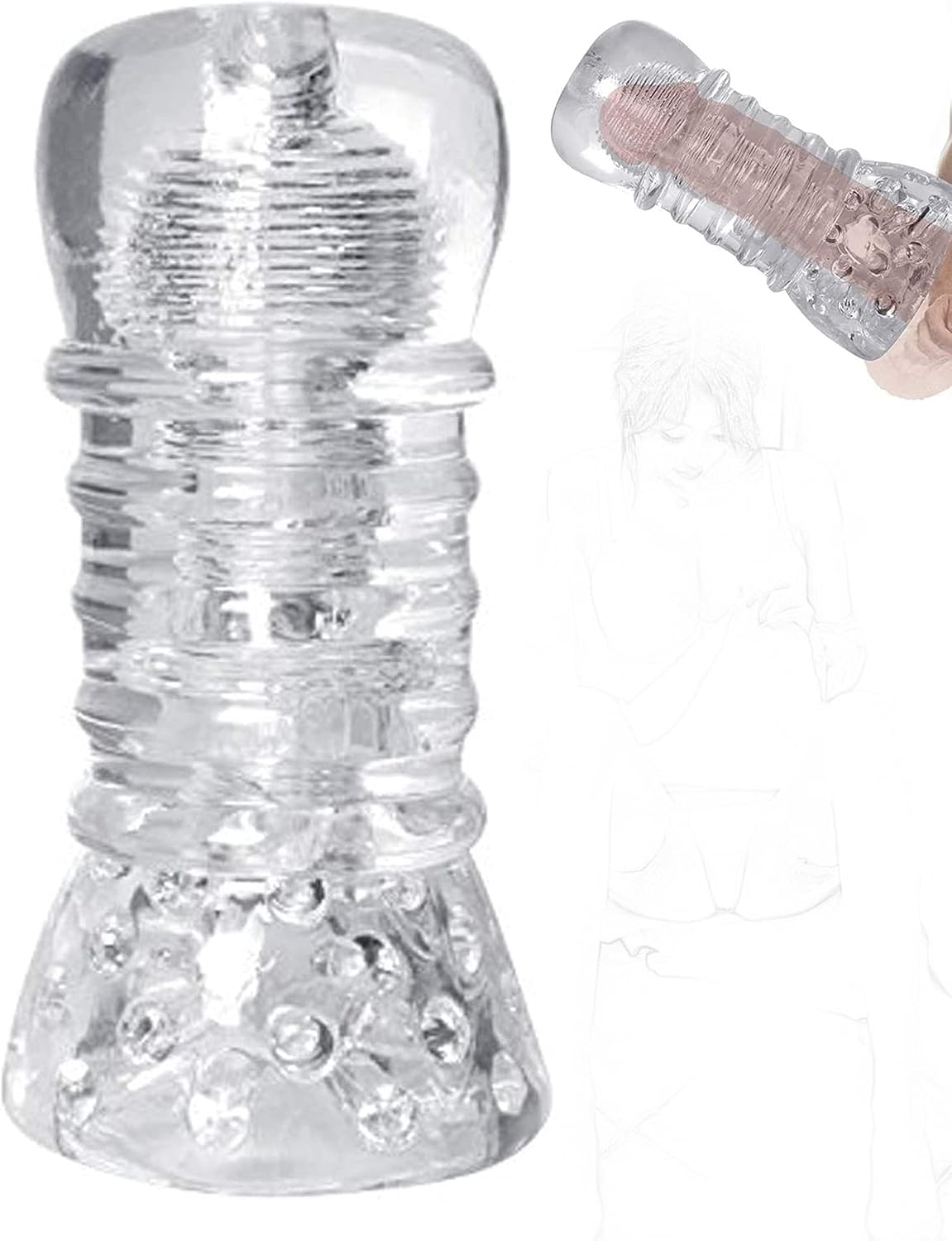 Masturbador Manual Masculino 3D – Textura Realista