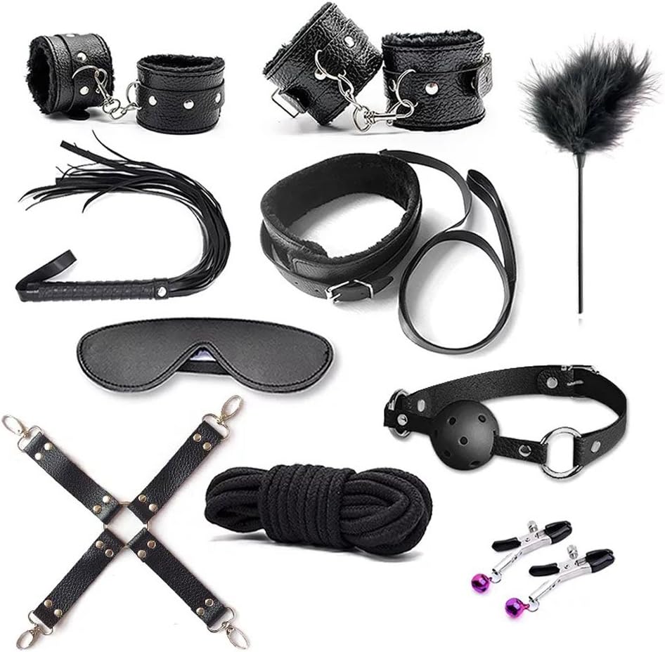 Kit BDSM ajustable con 10 piezas