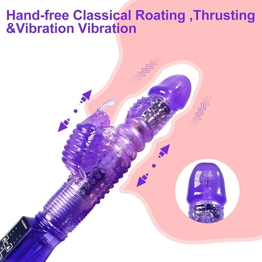 Vibrador Rabbit sube y baja