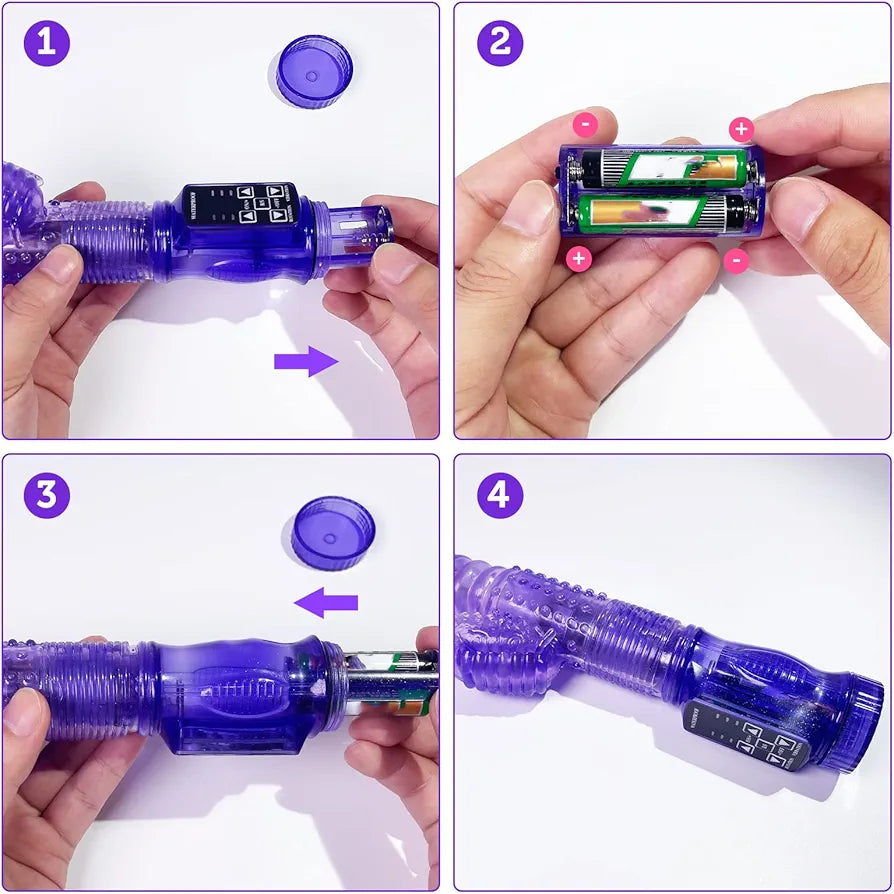 Vibrador Rabbit sube y baja