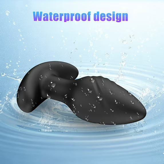 Vibrador Anal Rotatorio 360° con Control por App — Sumergible