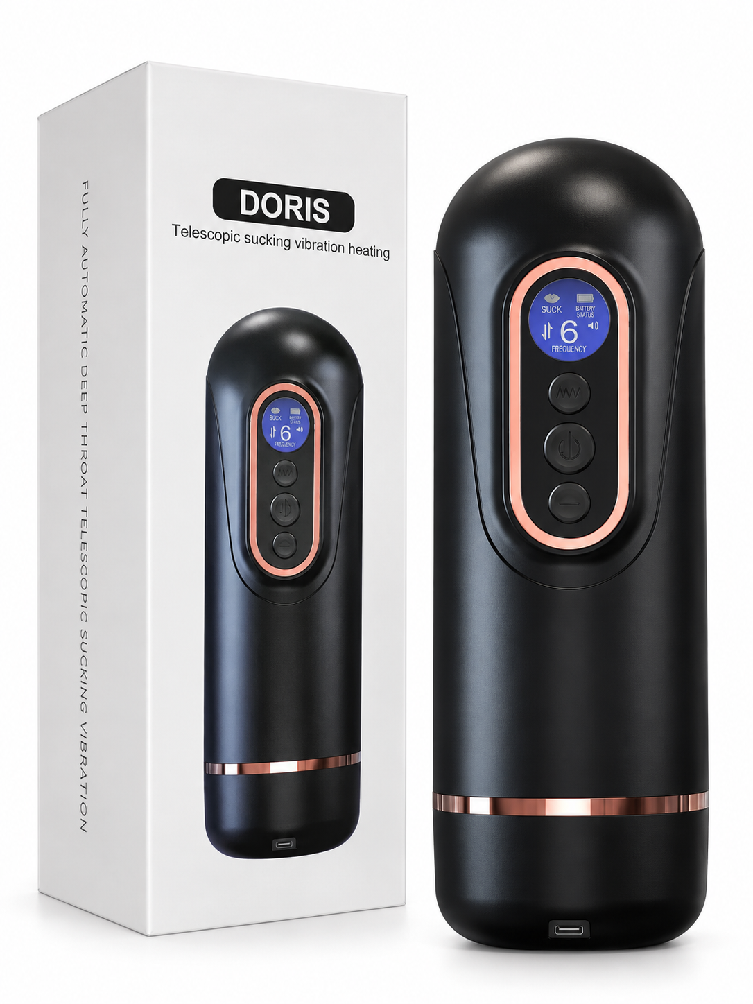 Doris Masturbador Automático Inteligente 5 en 1