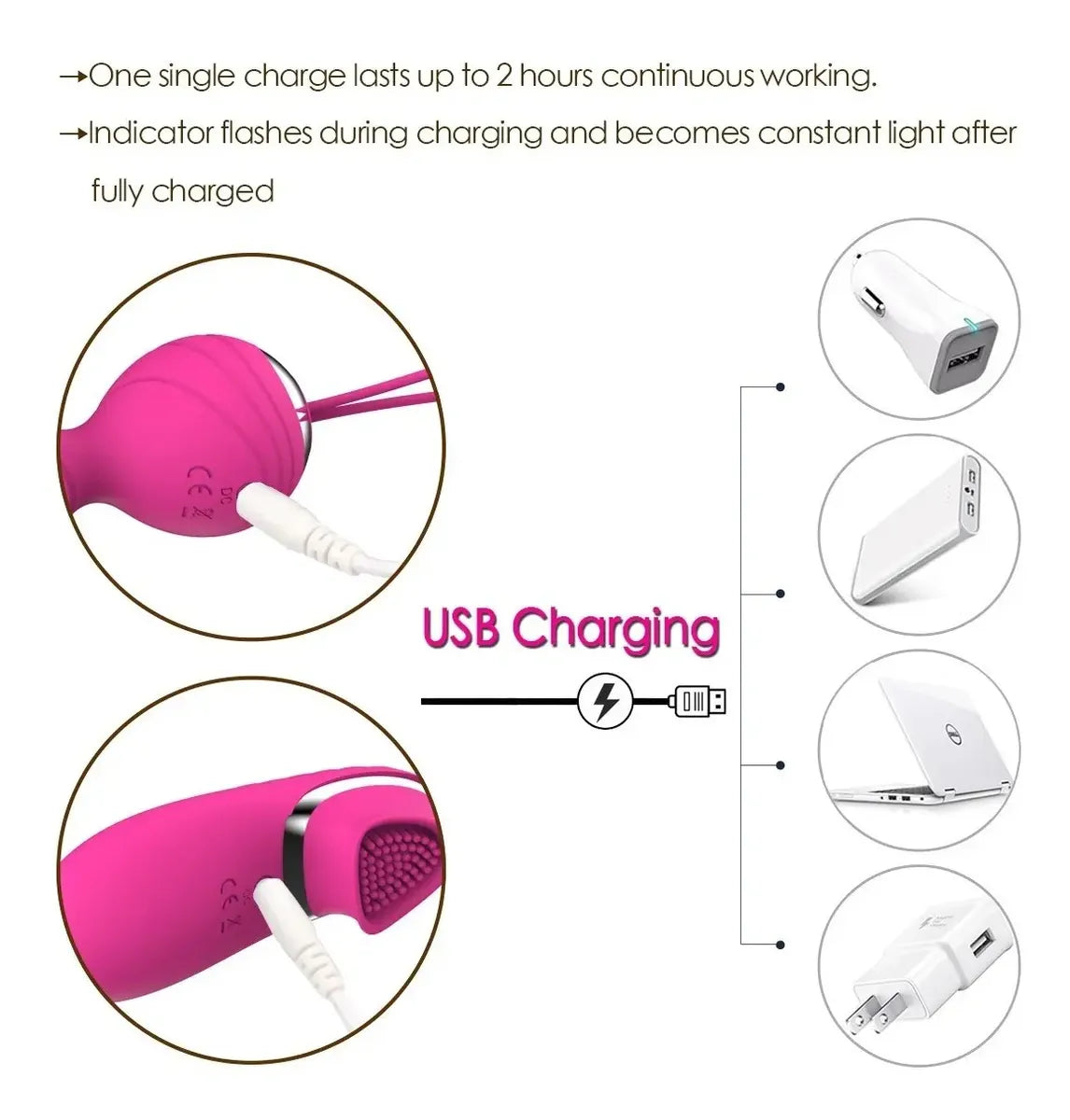 Bola Kegel Vibradoras con Control Remoto — Doble Vibración, 10 Modos