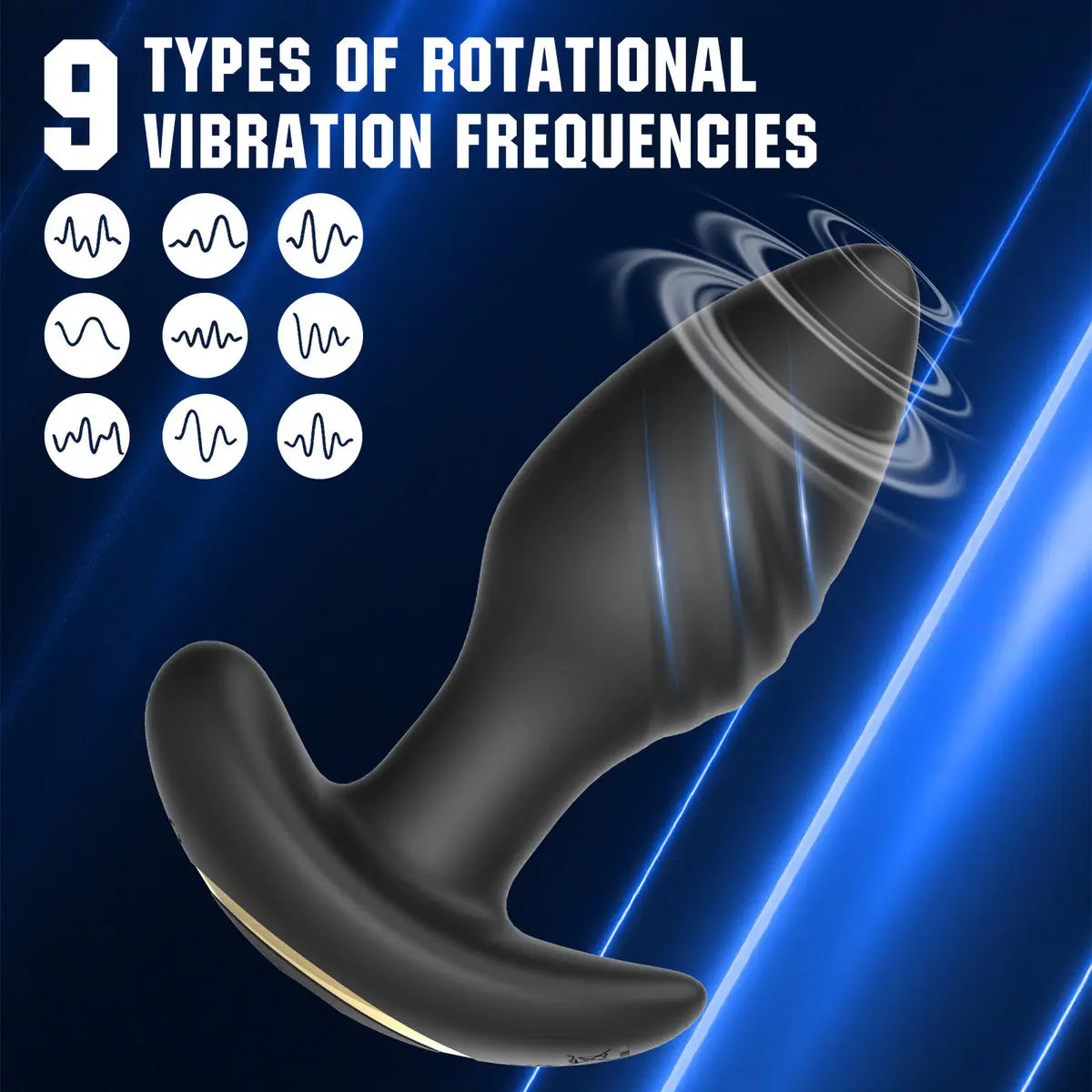 Plug Anal Inteligente con Vibración, Movimiento 360° y Control por App