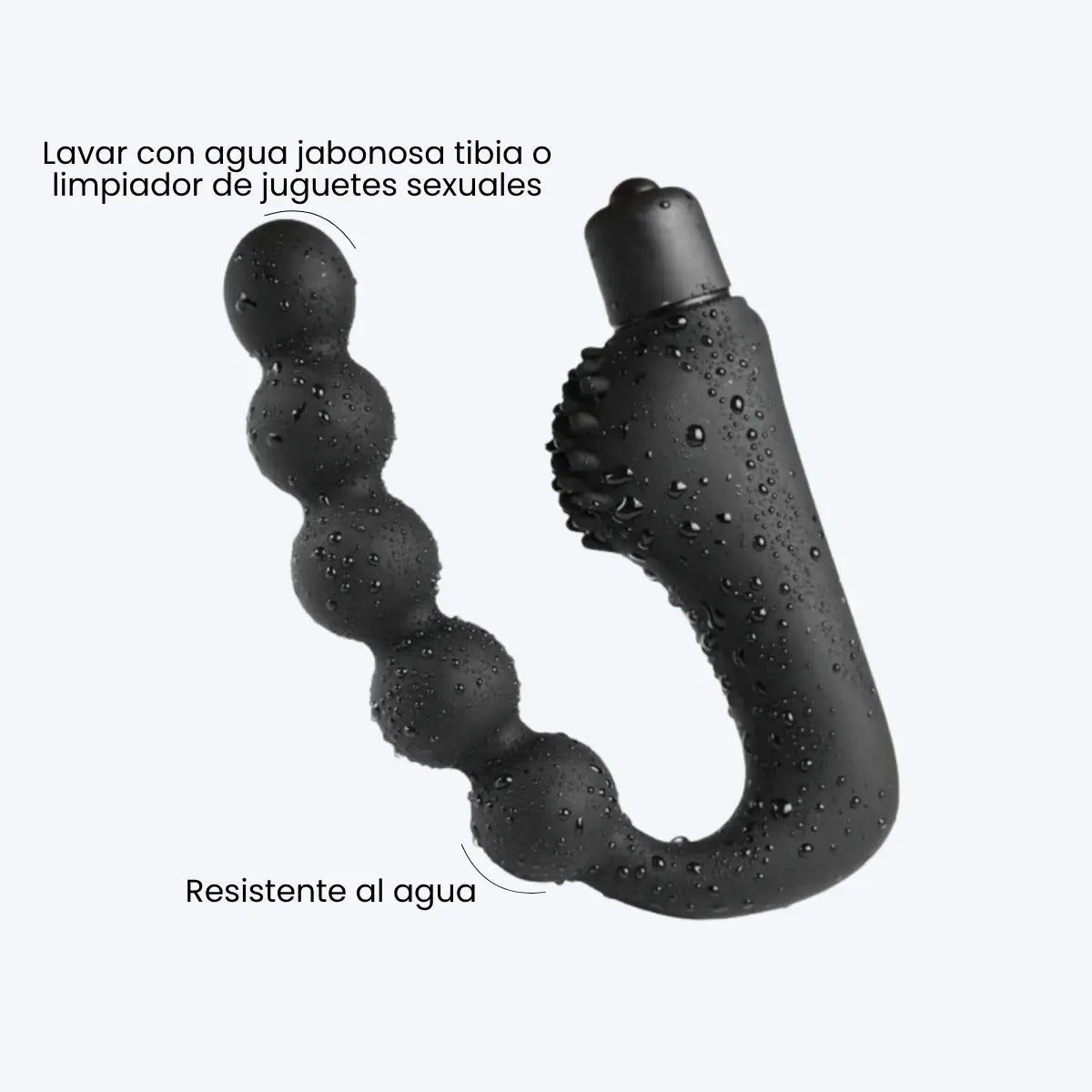 Perlas Anal Vibratorias Estimulador de Próstata 10 modos de vibracion