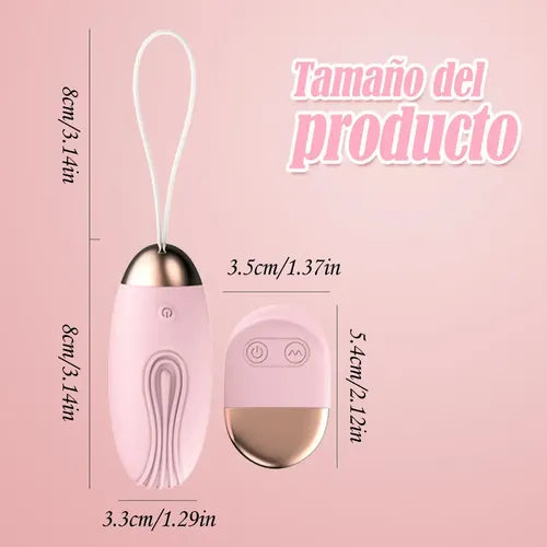 Vibrador LILO Little Whale con Control Remoto y 10 Modos De vibracion