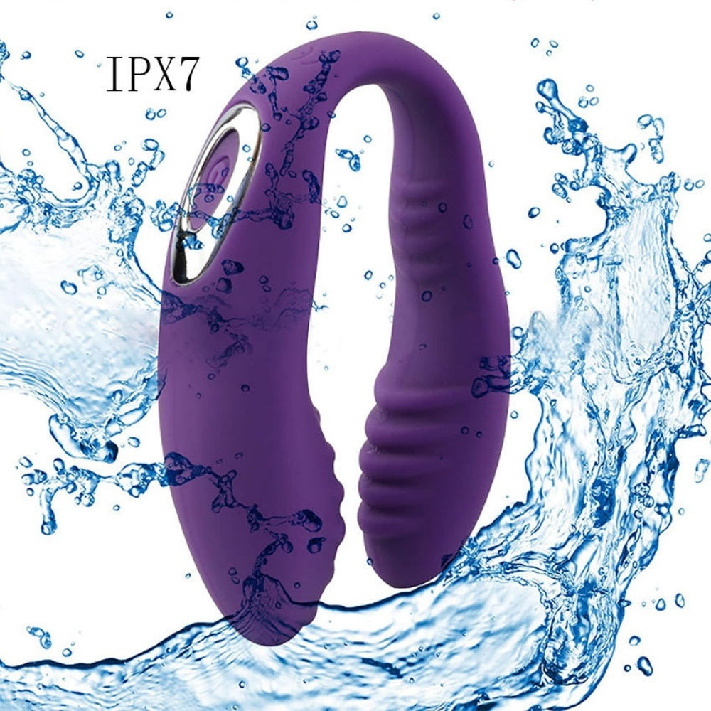 NANA Vibrador Tipo U Doble Punto G y Clítoris 10 Modos