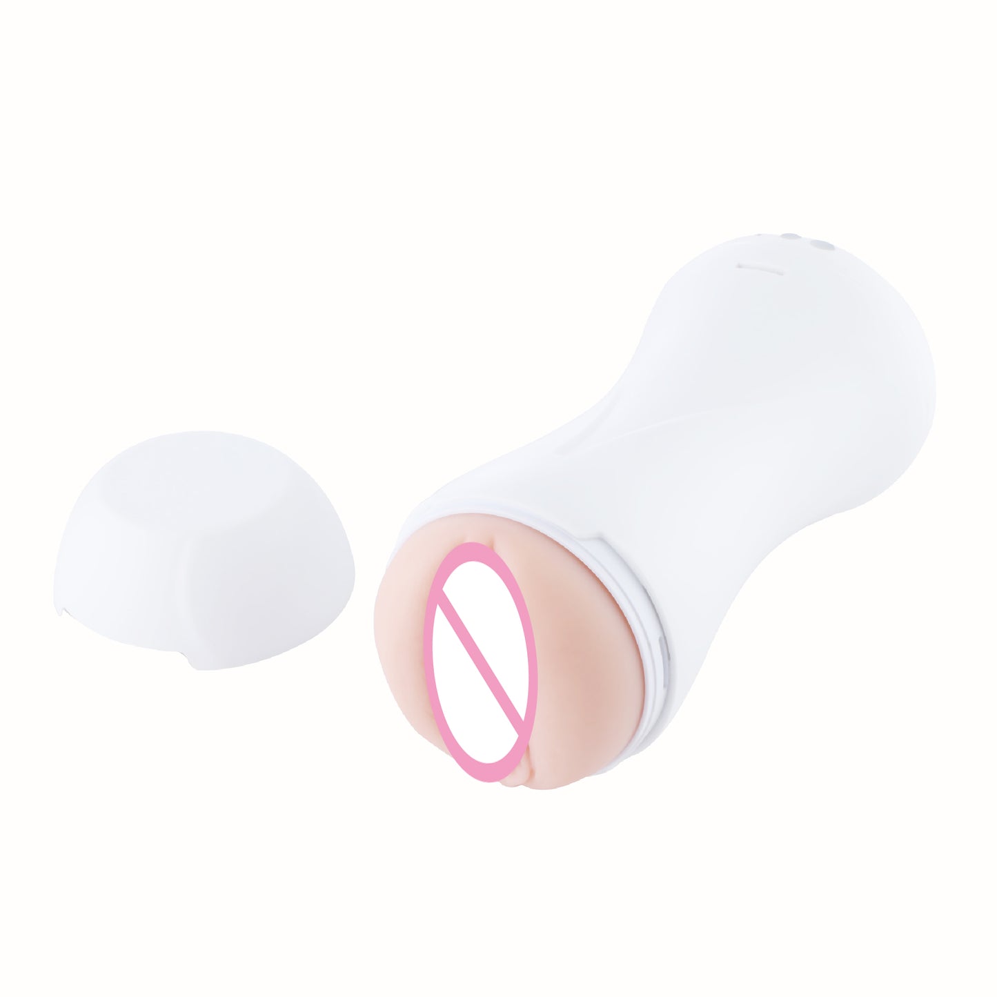 Shequi Masturbador Masculino con Vibración y Gemidos Integrados – Recargable USB
