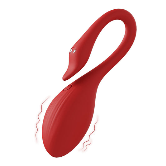 Vibrador Cisne con Control por App — Recargable · Resistente al agua