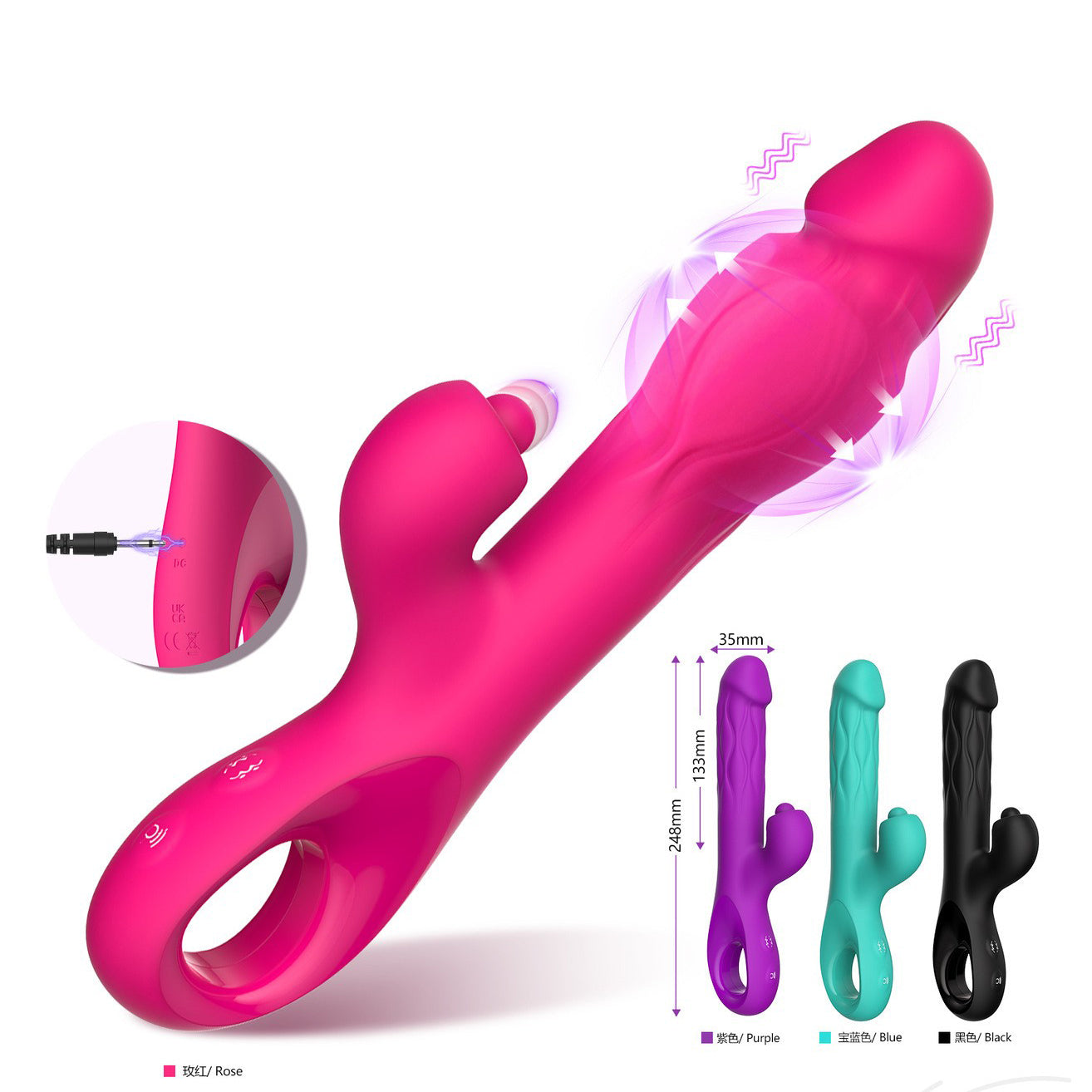 Vibrador Inteligente con Control por Aplicación — Estimulación Multizona