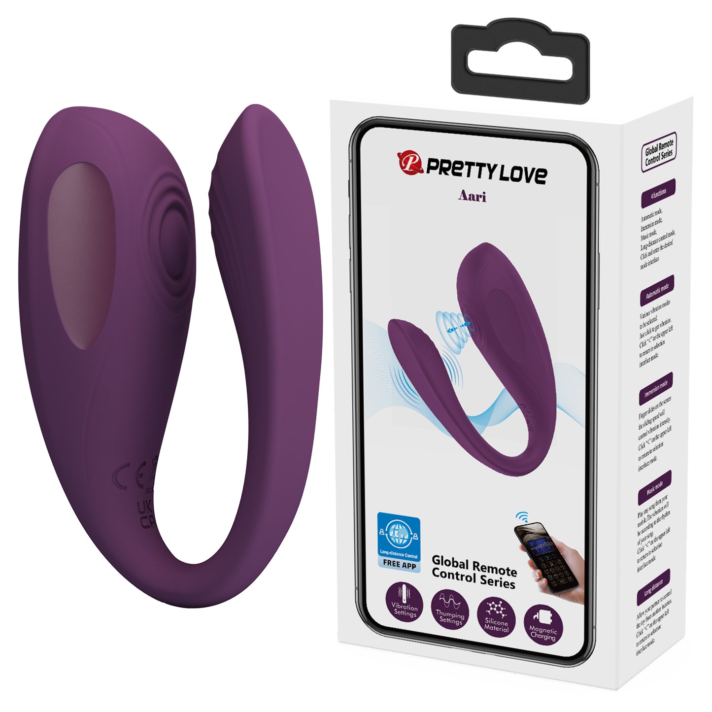 Pretty Love Aari — Vibrador Inteligente con Control por App