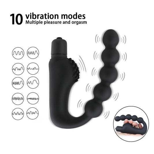 Perlas Anal Vibratorias Estimulador de Próstata 10 modos de vibracion