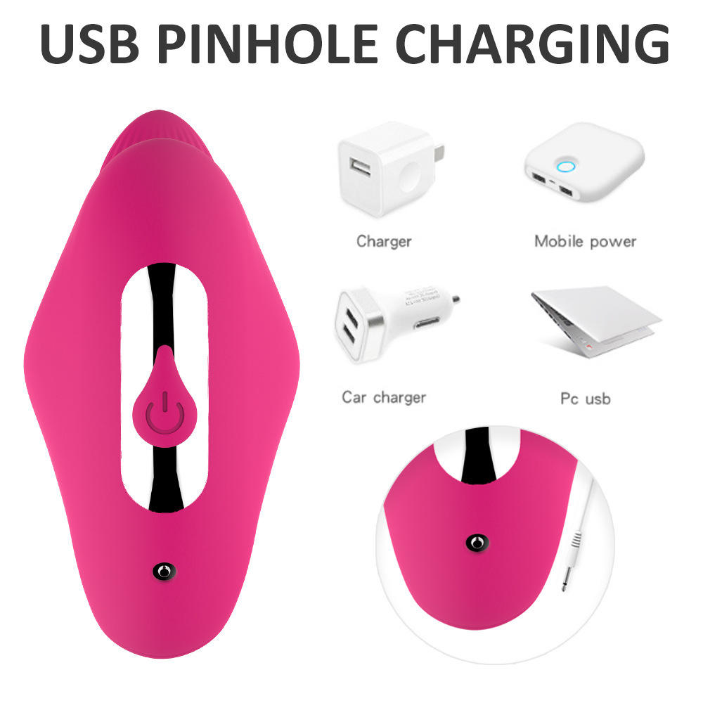 Vibrador en U con Succión Dual y Control Remoto 8 modos de vibración + 5 succion.