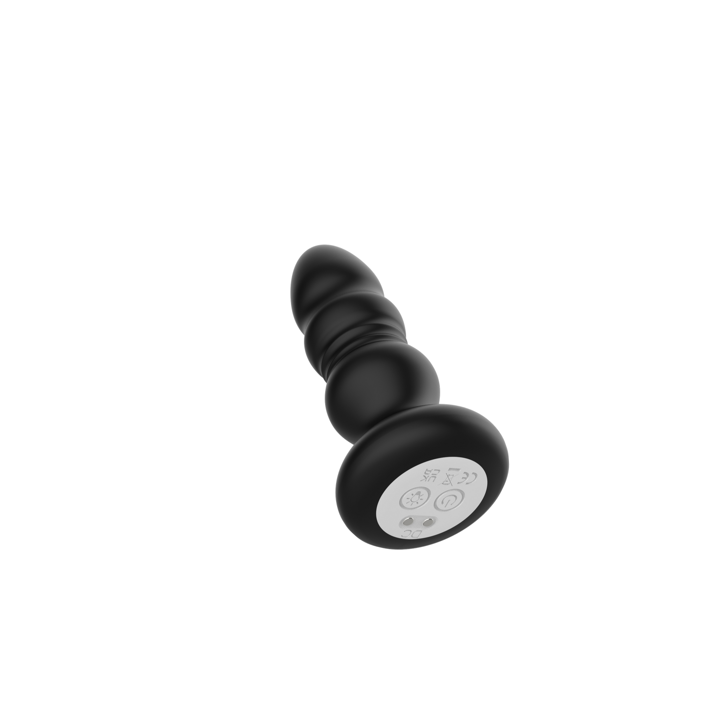 Plug Anal Vibrador con Empuje + Control Remoto y Luces LED (2 en 1)