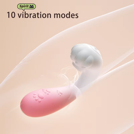 Vibrador Succionador Dual – Estimulación Interna y Clitorial