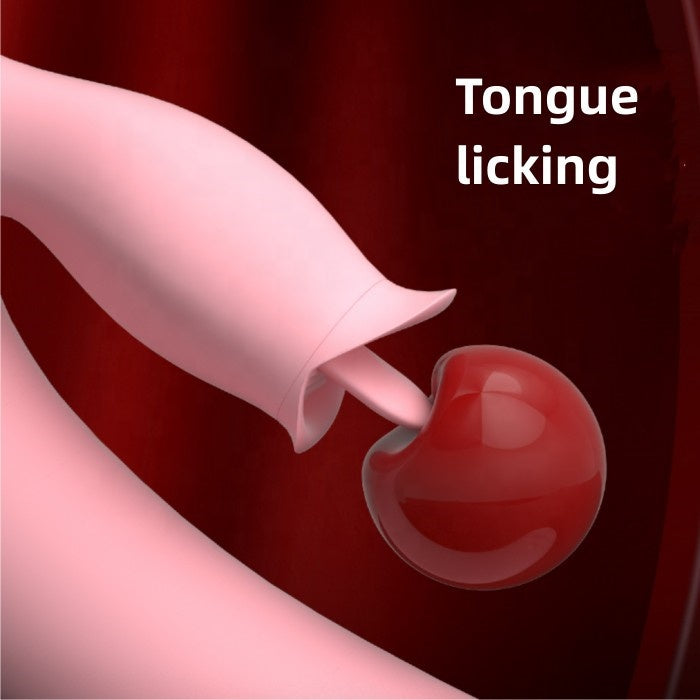 Vibrador Dual Punto G con Estimulación Externa y Función Calor