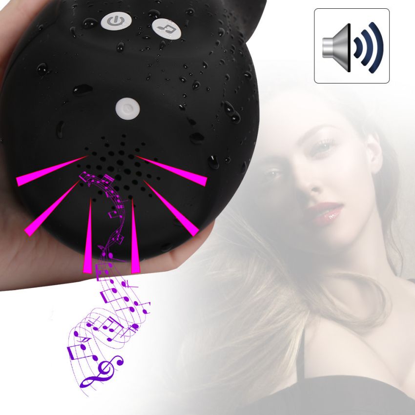 Shequi Masturbador Masculino con Vibración y Gemidos Integrados – Recargable USB