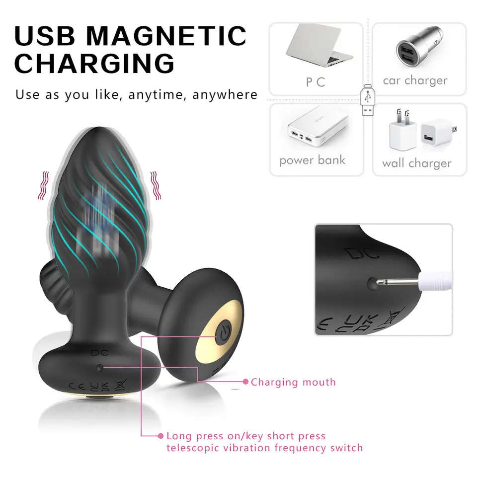 PLUG ANAL VIBRADOR CON CONTROL APP