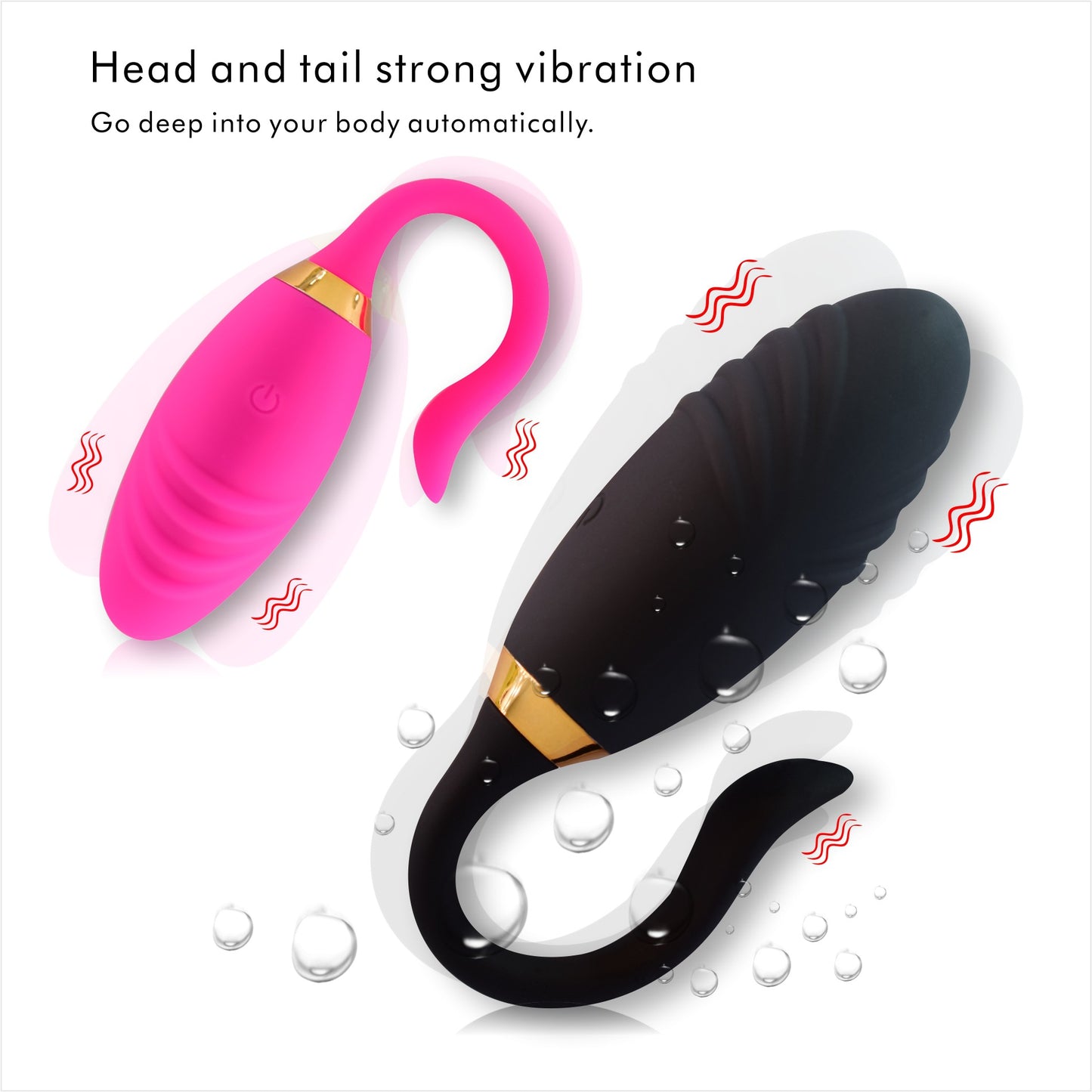 Vibrador Inteligente - 5 Estilos +10 Modos de Vibración  - 5 Formas de Sentir