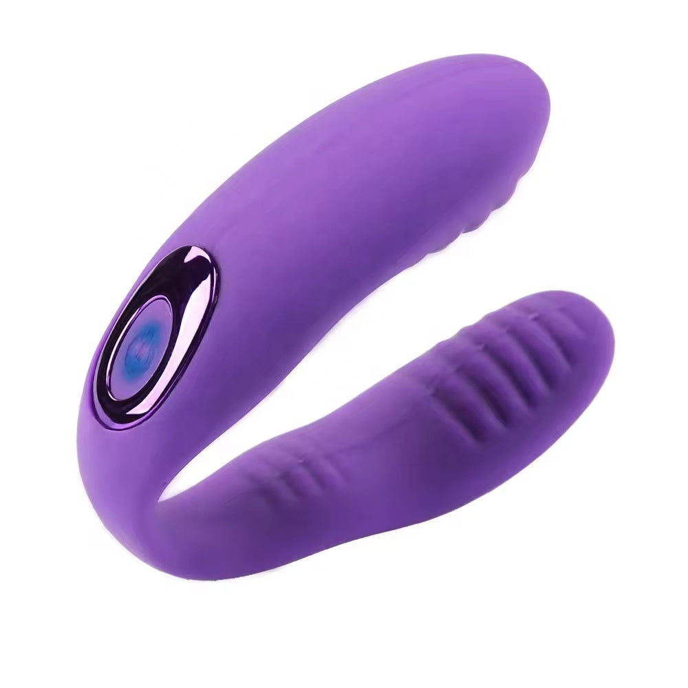 Vibrador Doble Tipo U con Control Remoto + 10 Modos