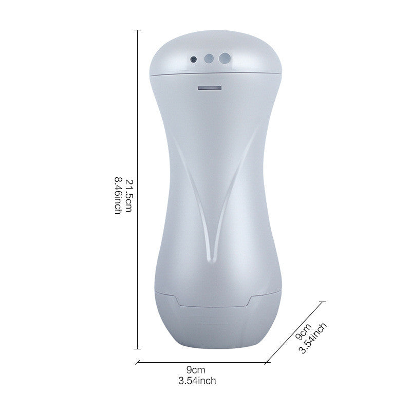 Shequi Masturbador Masculino con Vibración y Gemidos Integrados – Recargable USB