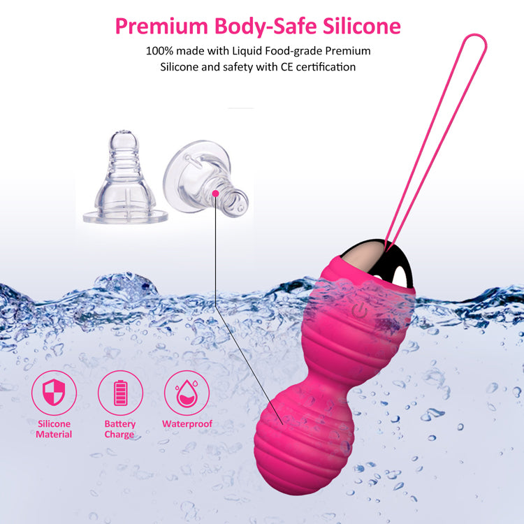 Bola Kegel Vibradora con Control Remoto  12 Modos de Vibracion