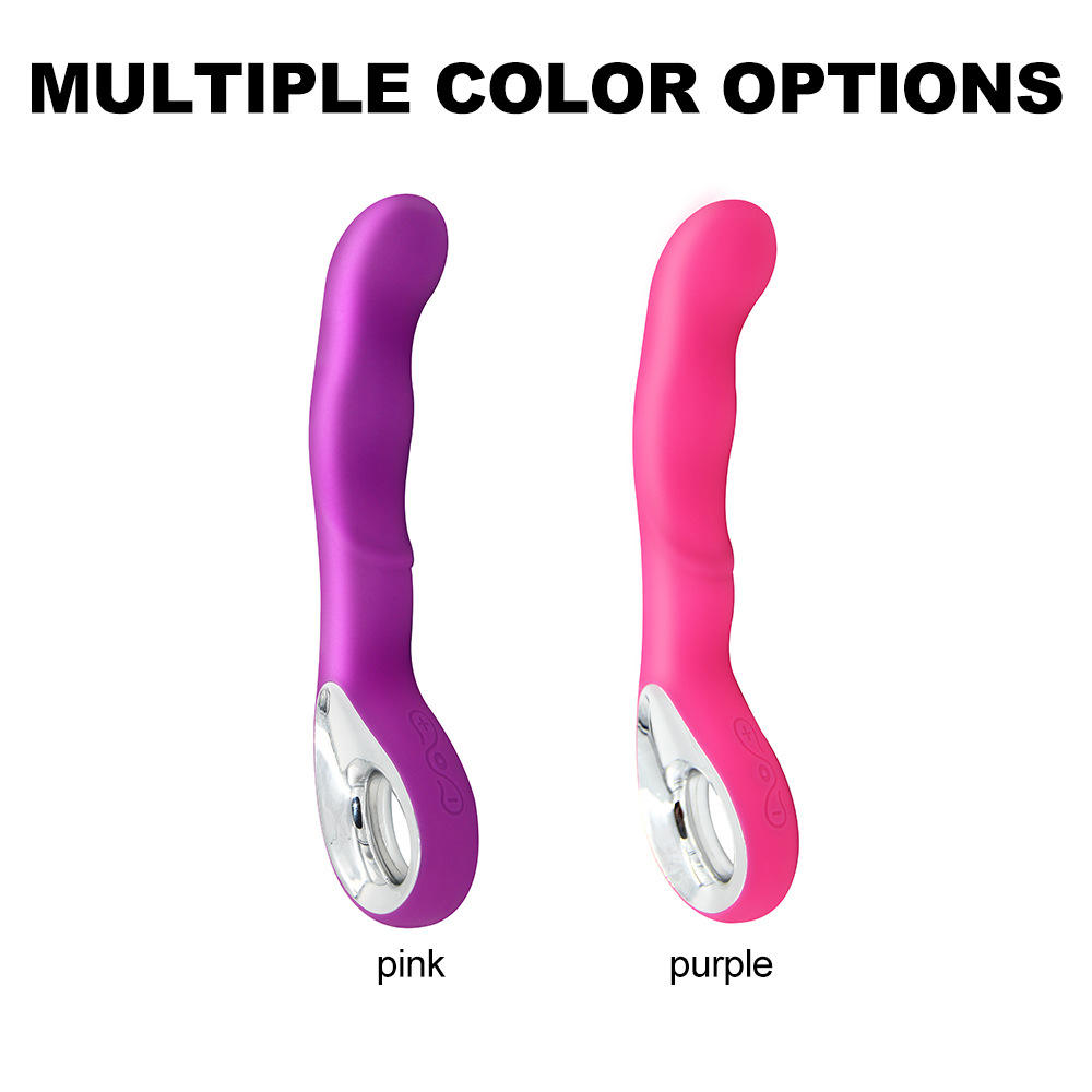 Vibrador Punto G de Silicona Recargable USB — 10 Modos de Vibración