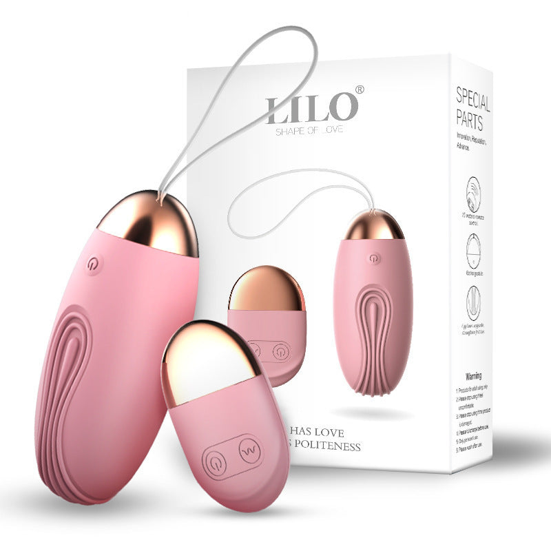 Huevo Vibrador Recargable LILO — 10 Modos con Control Remoto