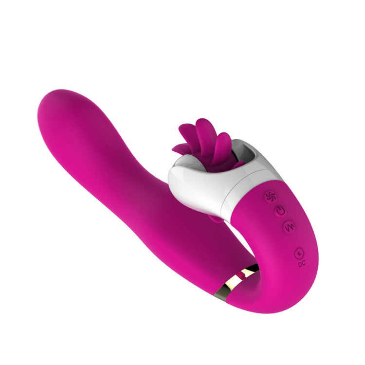 Vibrador 2 en 1 Doble Estimulación Interna y Externa con Rotación y Vibración