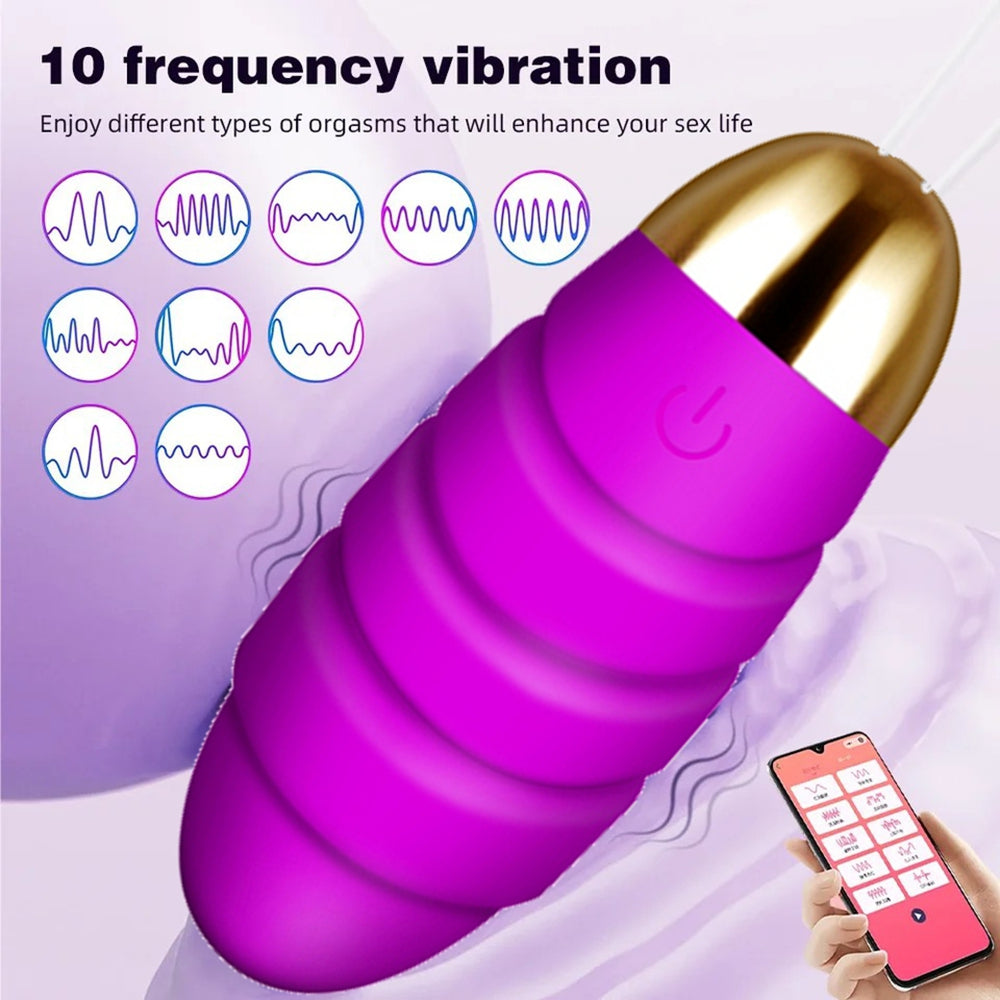 Huevo Vibrador Inteligente con Control por App 10 Modos de Vibración