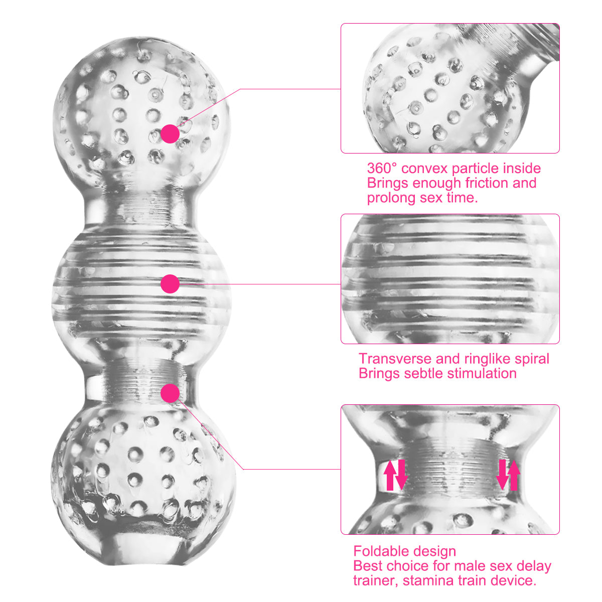Masturbador Manual Masculino 3D – Textura Realista