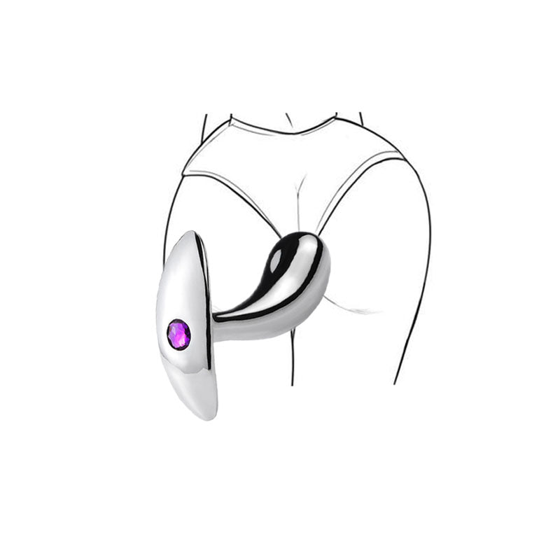 Kit Progresivo de Plugs Anales Curvos — Acero Quirúrgico