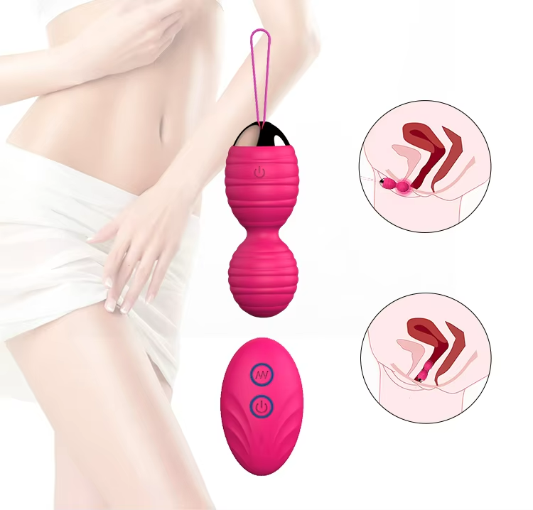 Bola Kegel Vibradora con Control Remoto  12 Modos de Vibracion