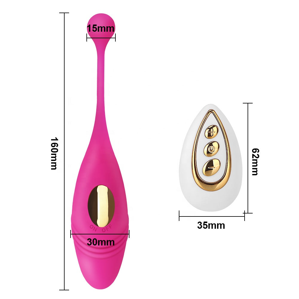 Huevo Vibrador con Control Remoto Inalámbrico  10 Modos de vibración