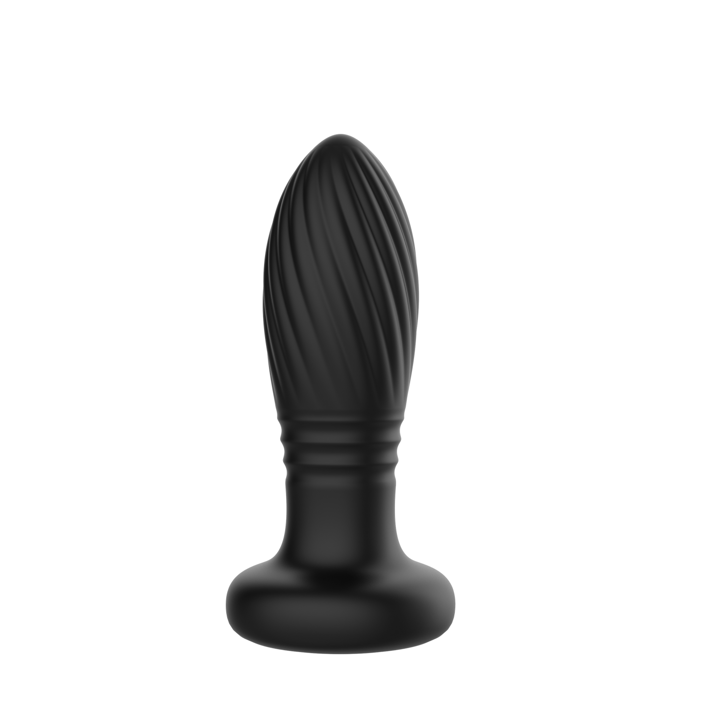 Plug Anal Vibrador con Empuje + Control Remoto y Luces LED (2 en 1)