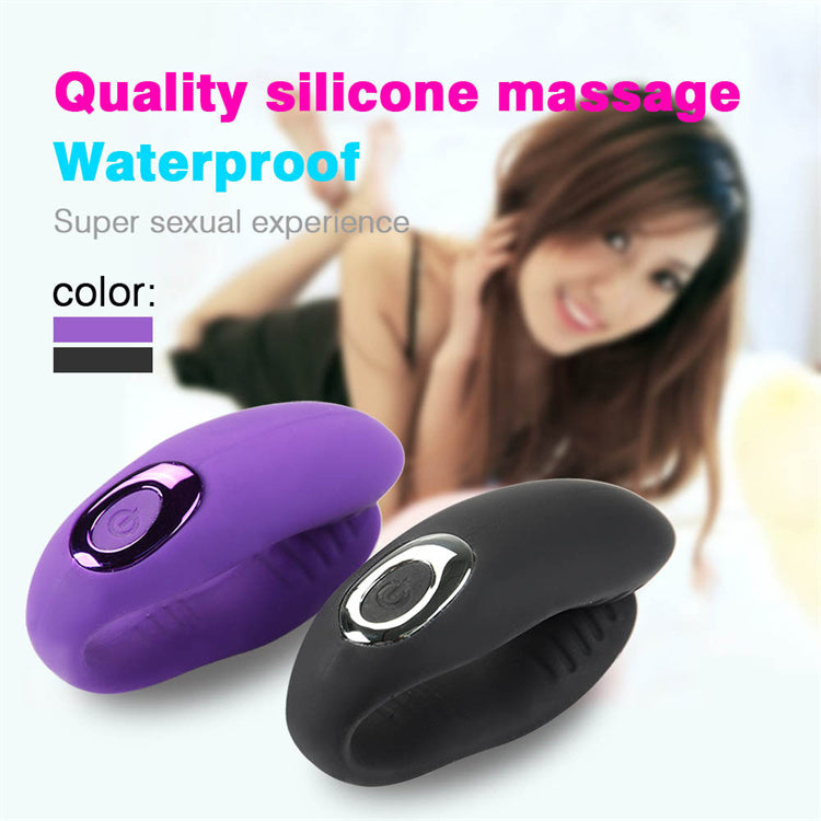 Vibrador Doble Tipo U con Control Remoto + 10 Modos