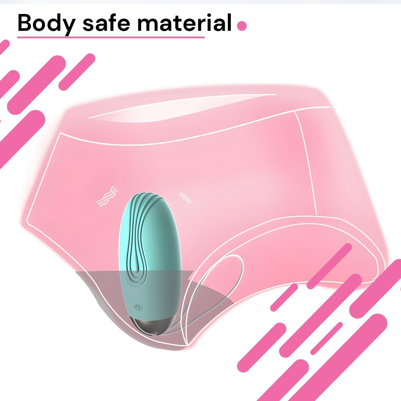 Huevo Vibrador Recargable LILO — 10 Modos con Control Remoto