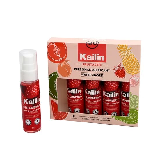 Lubricante comestible Kailin H2O – Sabor Fresa