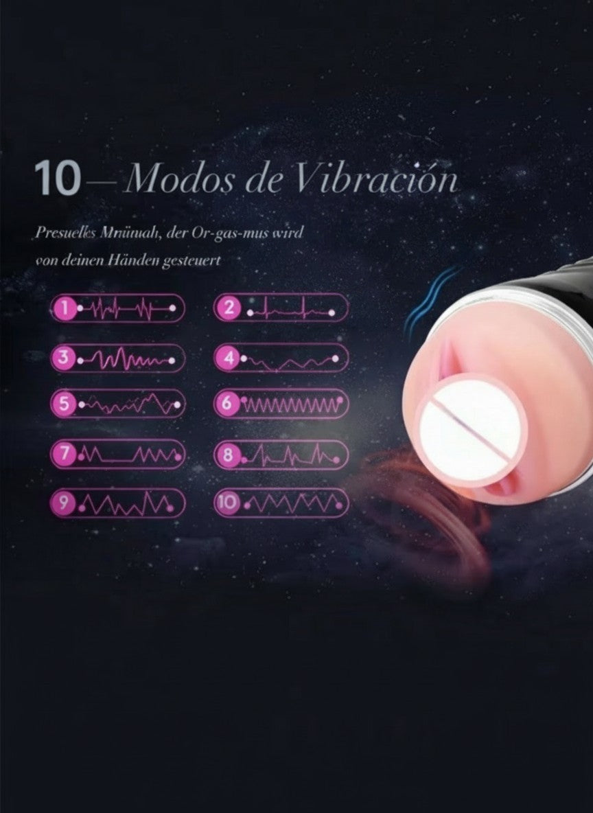 Masturbador Becca Copa Automática Vagina Realista