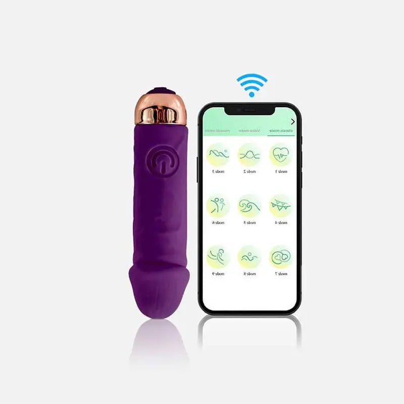 Mini Vibrador con App – 10 Frecuencias