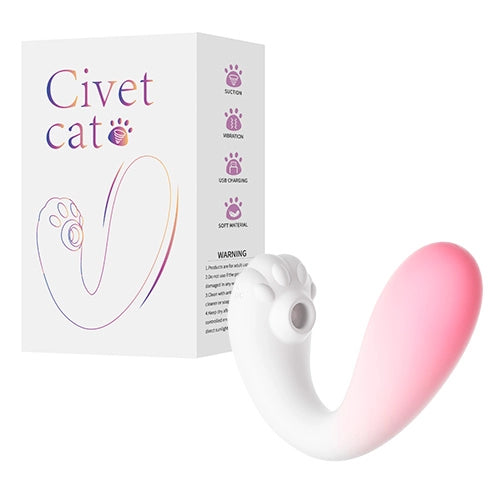 Vibrador Succionador Dual – Estimulación Interna y Clitorial