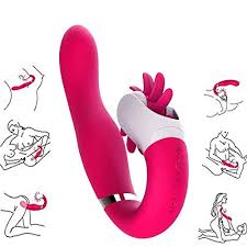 VIBRADOR DOBLE ESTIMULACIÓN 2 EN 1 RECARGABLE